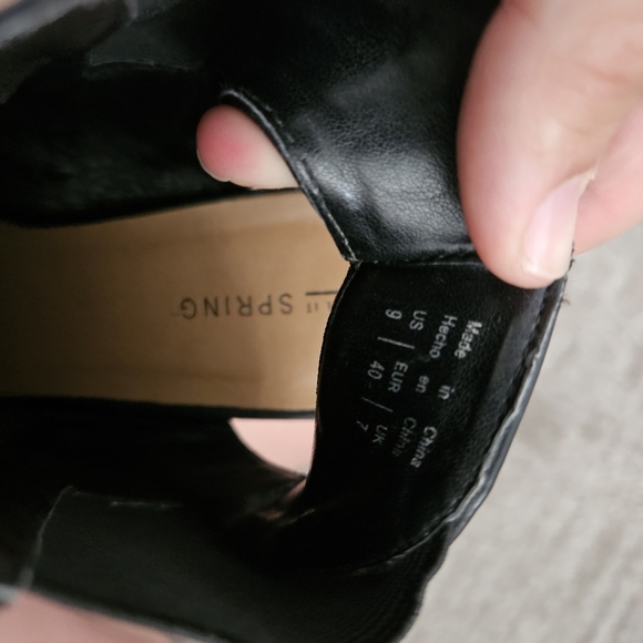 Call It Spring Black Ankle Booties - Picture 4 of 4